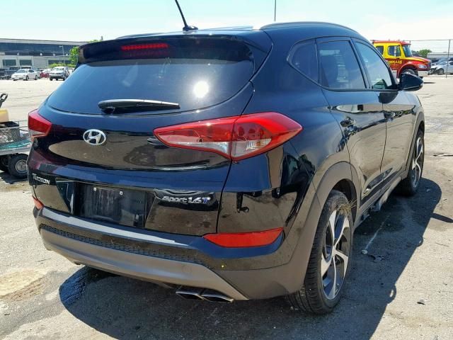 KM8J33A2XGU135157 - 2016 HYUNDAI TUCSON LIM BLACK photo 4