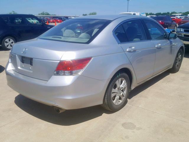 1HGCP26449A105535 - 2009 HONDA ACCORD LXP SILVER photo 4