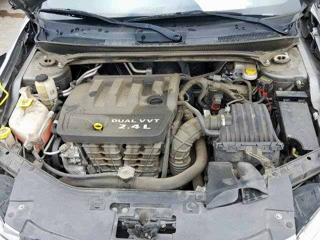 1C3CCBBB3DN738922 - 2013 CHRYSLER 200 TOURIN GRAY photo 7