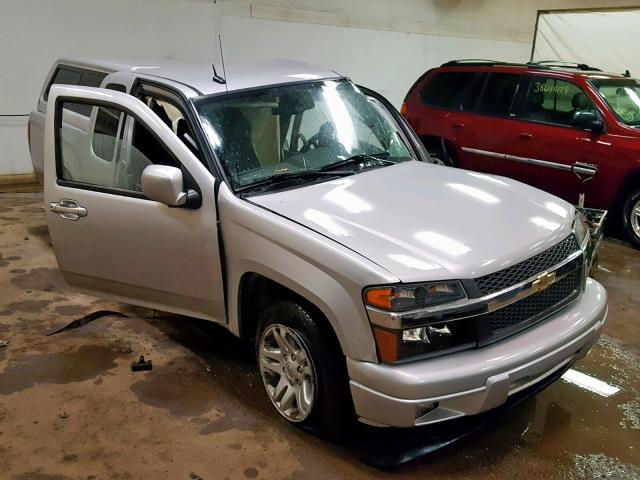1GCESCF95C8130675 - 2012 CHEVROLET COLORADO L SILVER photo 1