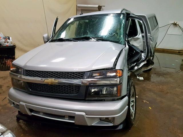 1GCESCF95C8130675 - 2012 CHEVROLET COLORADO L SILVER photo 9