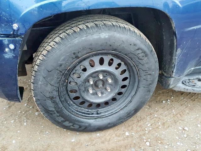 1GKDT13S532108901 - 2003 GMC ENVOY BLUE photo 9