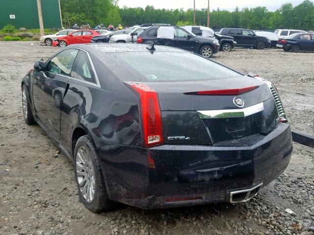 1G6DM1ED5B0137108 - 2011 CADILLAC CTS PERFOR BLACK photo 3