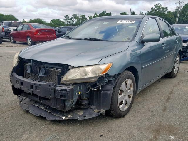 4T1BE46K97U573794 - 2007 TOYOTA CAMRY NEW BLUE photo 2