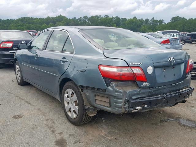 4T1BE46K97U573794 - 2007 TOYOTA CAMRY NEW BLUE photo 3