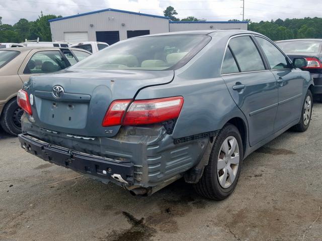 4T1BE46K97U573794 - 2007 TOYOTA CAMRY NEW BLUE photo 4