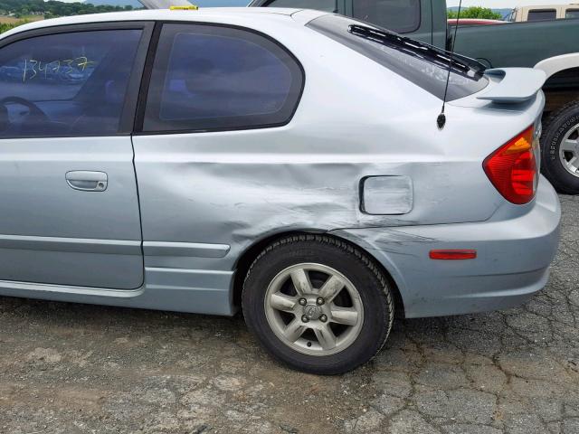 KMHCG35CX4U289556 - 2004 HYUNDAI ACCENT GL BLUE photo 9