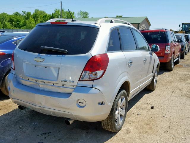 3GNAL3E58CS637756 - 2012 CHEVROLET CAPTIVA SP SILVER photo 4