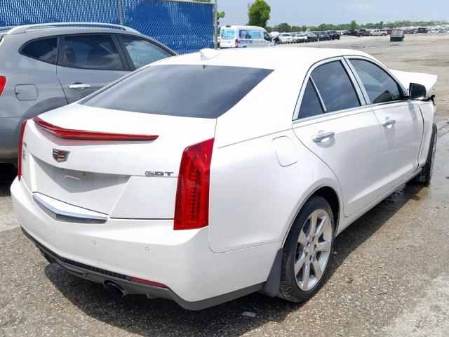 1G6AB5RX9G0187831 - 2016 CADILLAC ATS LUXURY WHITE photo 4