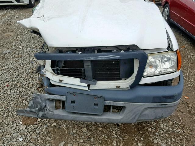 1FTYR14U74PB65164 - 2004 FORD RANGER SUP WHITE photo 7