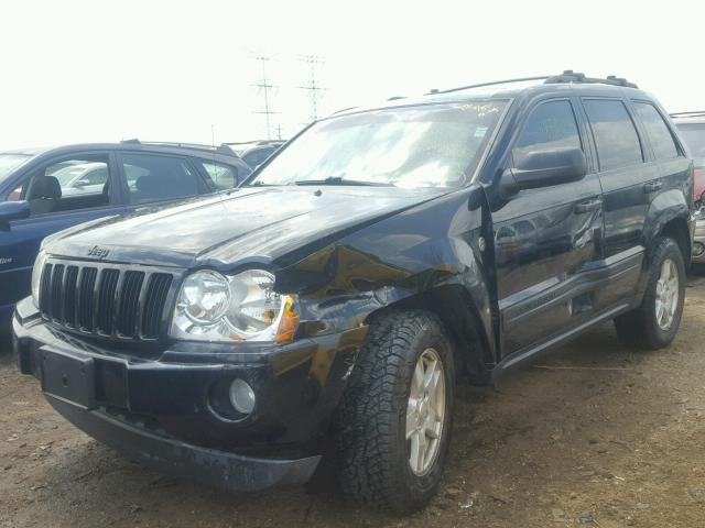 1J4GR48K26C266395 - 2006 JEEP GRAND CHER BLACK photo 2