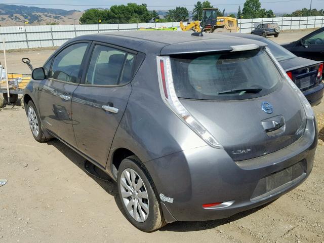 1N4BZ0CPXGC313496 - 2016 NISSAN LEAF SV CHARCOAL photo 3