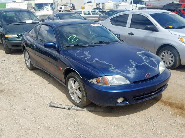 1G1JH12T327192799 - 2002 CHEVROLET CAVALIER Z BLUE photo 1