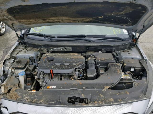 5NPE34AF8GH416950 - 2016 HYUNDAI SONATA SPO GRAY photo 7