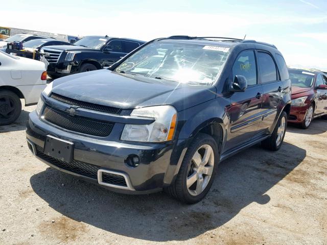 2CNDL037586286766 - 2008 CHEVROLET EQUINOX SP BLACK photo 2