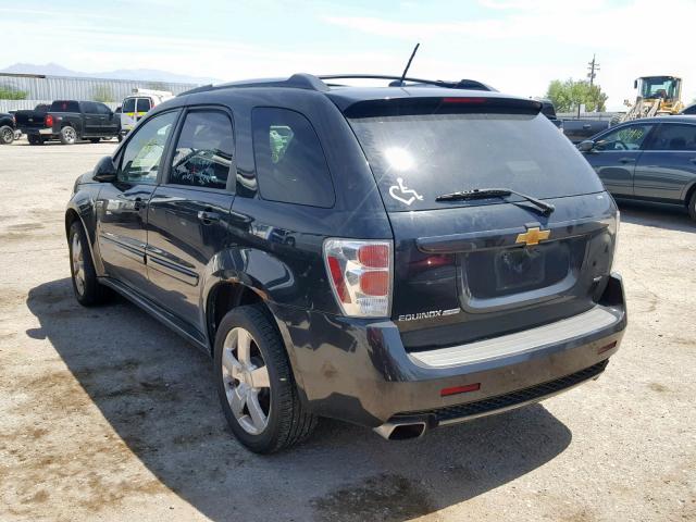 2CNDL037586286766 - 2008 CHEVROLET EQUINOX SP BLACK photo 3