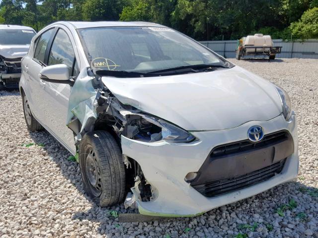 JTDKDTB39F1582382 - 2015 TOYOTA PRIUS C WHITE photo 1