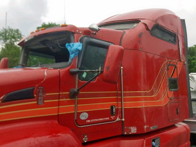 1XKADP9X3DJ368680 - 2013 KENWORTH CONSTRUCTI RED photo 9