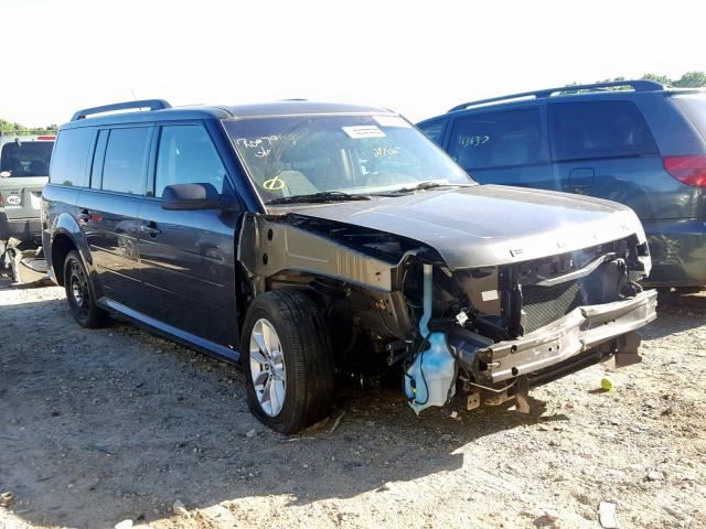 2FMGK5B84HBA14143 - 2017 FORD FLEX SE GRAY photo 1