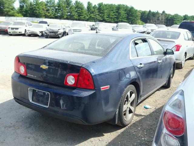1G1ZC5E14BF374584 - 2011 CHEVROLET MALIBU 1LT BLUE photo 4