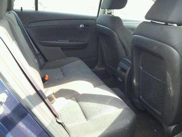 1G1ZC5E14BF374584 - 2011 CHEVROLET MALIBU 1LT BLUE photo 6