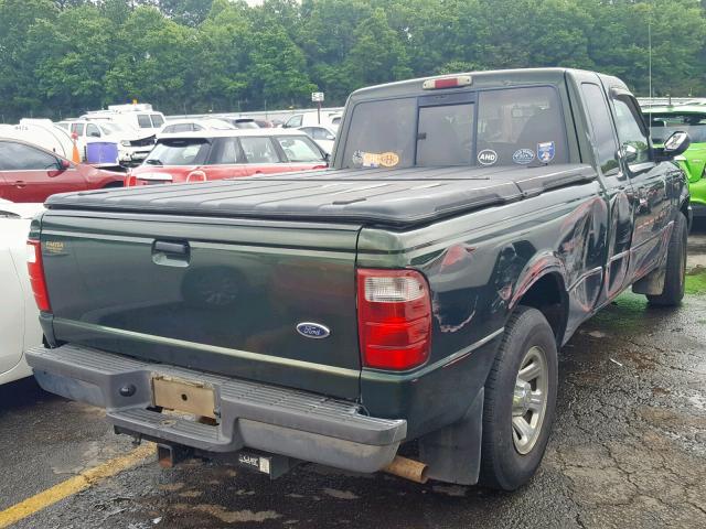 1FTYR14E21TA66294 - 2001 FORD RANGER SUP GREEN photo 4