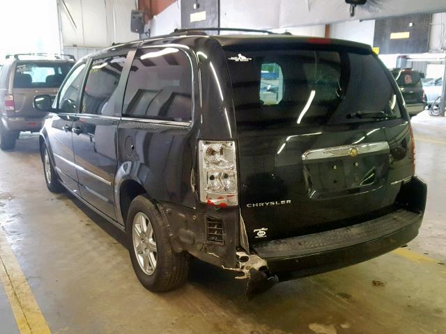 2A4RR5D19AR249296 - 2010 CHRYSLER TOWN & COU BLACK photo 3