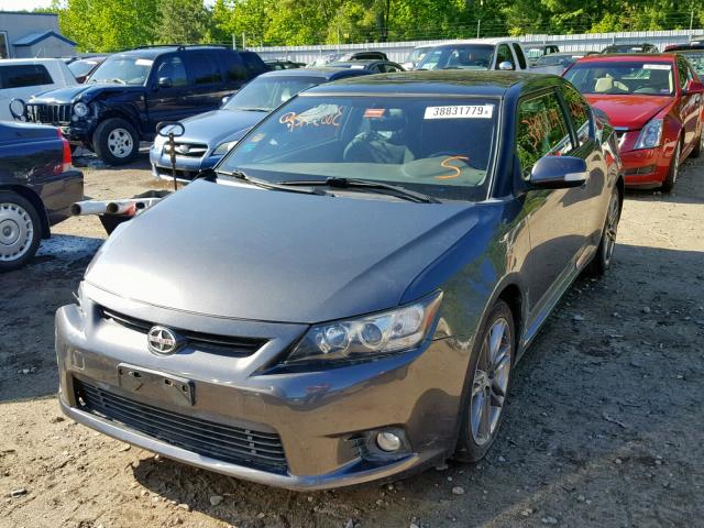 JTKJF5C72C3033991 - 2012 TOYOTA SCION TC ნაცრისფერი ფოტო 2