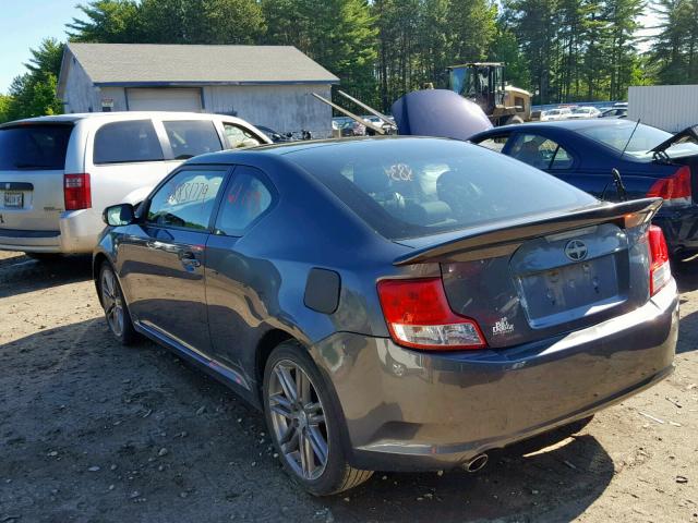 JTKJF5C72C3033991 - 2012 TOYOTA SCION TC ნაცრისფერი ფოტო 3