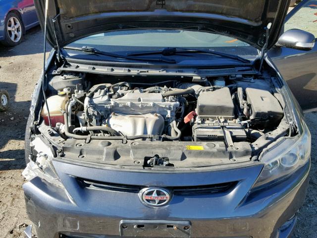 JTKJF5C72C3033991 - 2012 TOYOTA SCION TC ნაცრისფერი ფოტო 7