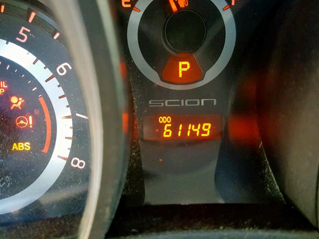 JTKJF5C72C3033991 - 2012 TOYOTA SCION TC ნაცრისფერი ფოტო 8