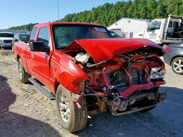 1FTLR4FE6BPA85711 - 2011 FORD RANGER SUP RED photo 1