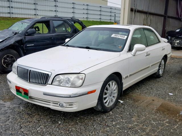 KMHFU45E54A303796 - 2004 HYUNDAI XG 350 WHITE photo 2