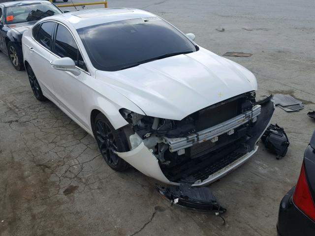 3FA6P0D90ER144899 - 2014 FORD FUSION TIT WHITE photo 1