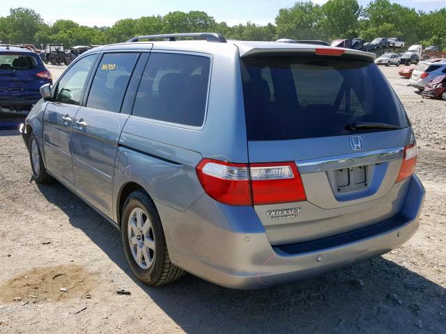 5FNRL38886B086324 - 2006 HONDA ODYSSEY TO GRAY photo 3