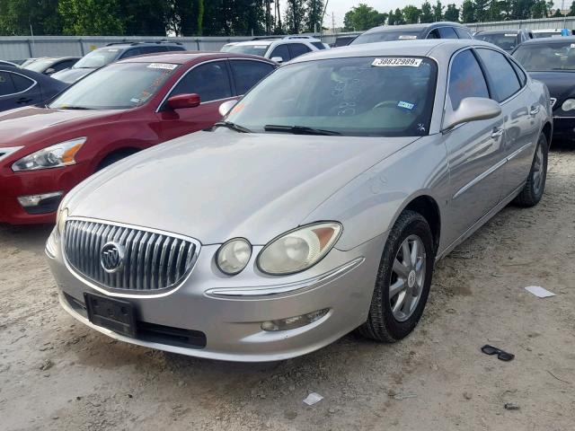 2G4WD582381209598 - 2008 BUICK LACROSSE C SILVER photo 2