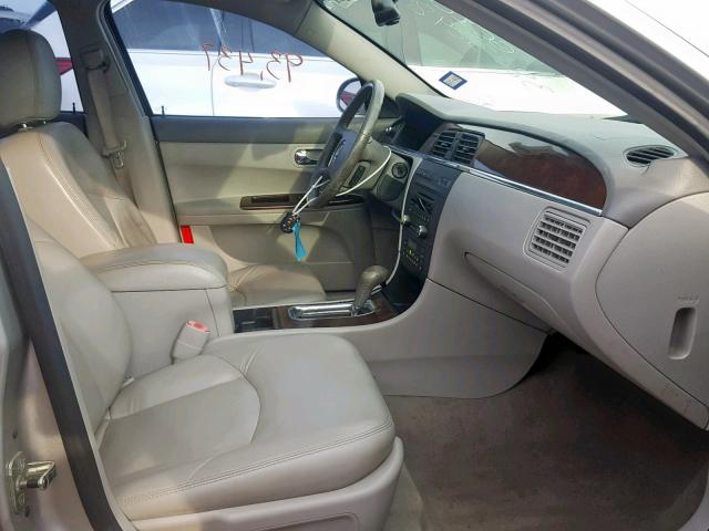 2G4WD582381209598 - 2008 BUICK LACROSSE C SILVER photo 5