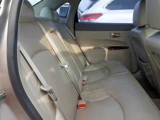 2G4WD582381209598 - 2008 BUICK LACROSSE C SILVER photo 6