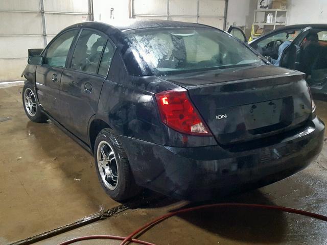 1G8AJ55F06Z202170 - 2006 SATURN ION LEVEL BLACK photo 3