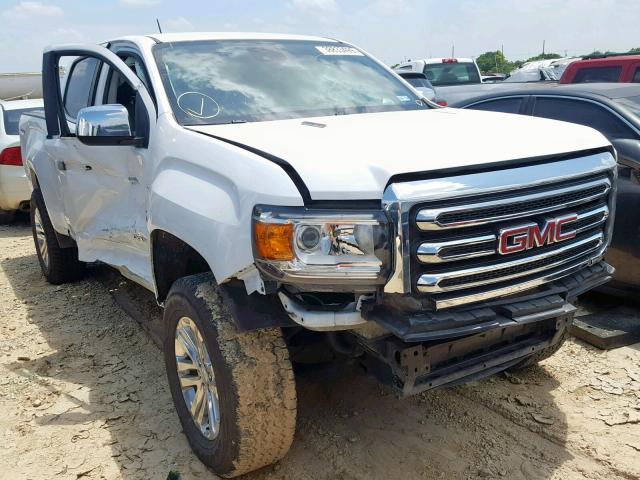 1GTP6DE18G1279370 - 2016 GMC CANYON SLT WHITE photo 1