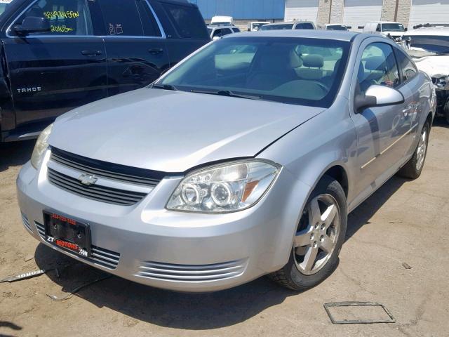 1G1AF1F59A7127004 - 2010 CHEVROLET COBALT 2LT SILVER photo 2