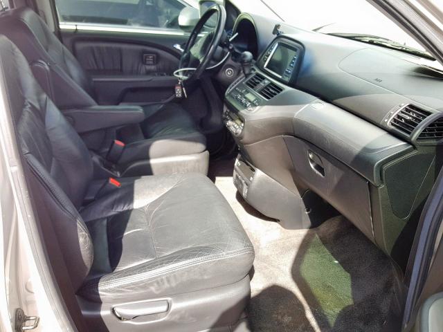 5FNRL38855B102073 - 2005 HONDA ODYSSEY TO SILVER photo 5