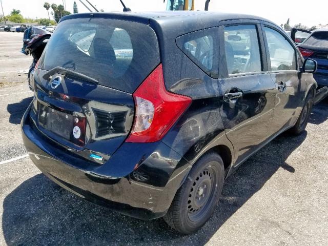 3N1CE2CP0EL431096 - 2014 NISSAN VERSA NOTE BLACK photo 4