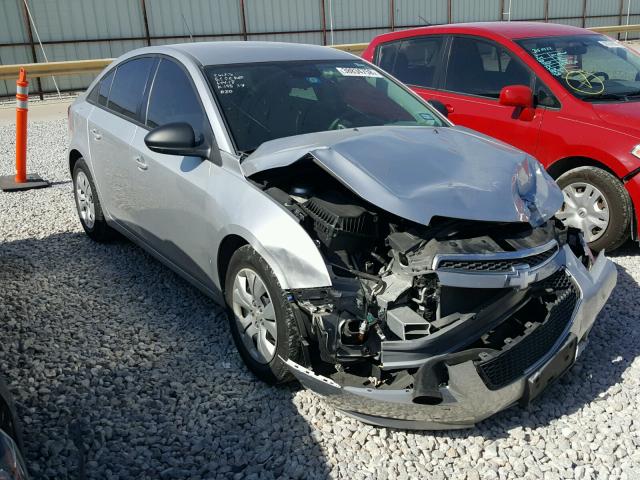 1G1PA5SH7E7376956 - 2014 CHEVROLET CRUZE LS SILVER photo 1