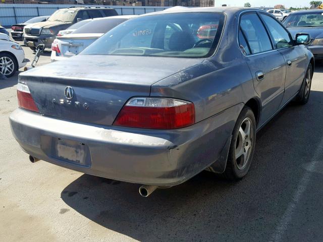 19UUA56622A008543 - 2002 ACURA 3.2TL CHARCOAL photo 4