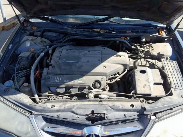 19UUA56622A008543 - 2002 ACURA 3.2TL CHARCOAL photo 7