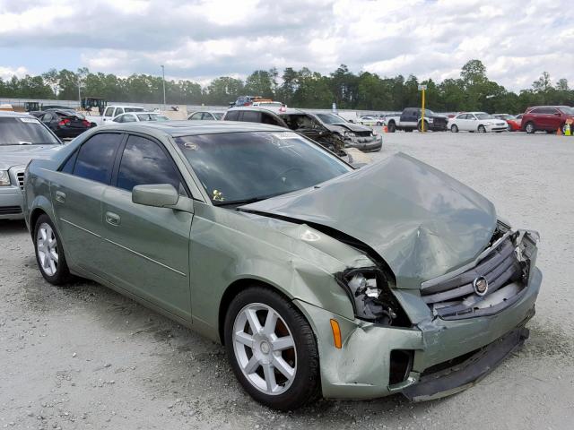 1G6DP567X50112930 - 2005 CADILLAC CTS HI FEA GREEN photo 1