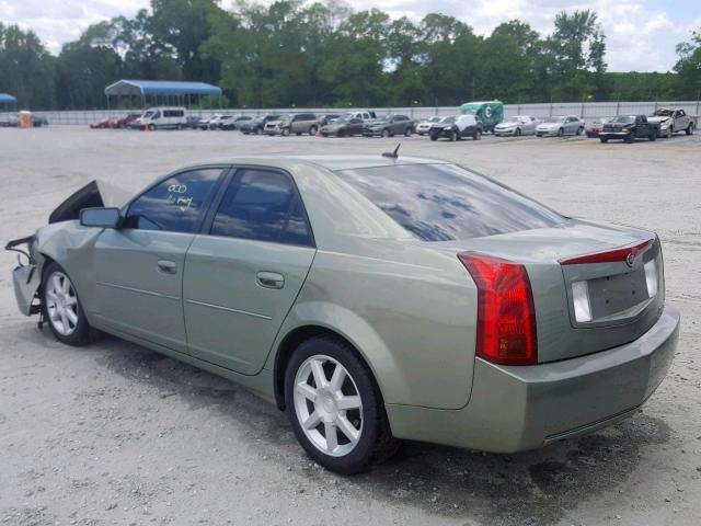 1G6DP567X50112930 - 2005 CADILLAC CTS HI FEA GREEN photo 3