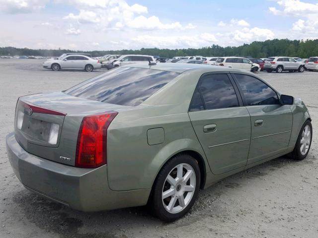 1G6DP567X50112930 - 2005 CADILLAC CTS HI FEA GREEN photo 4