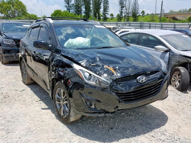 KM8JU3AG3FU054461 - 2015 HYUNDAI TUCSON LIM BLACK photo 1